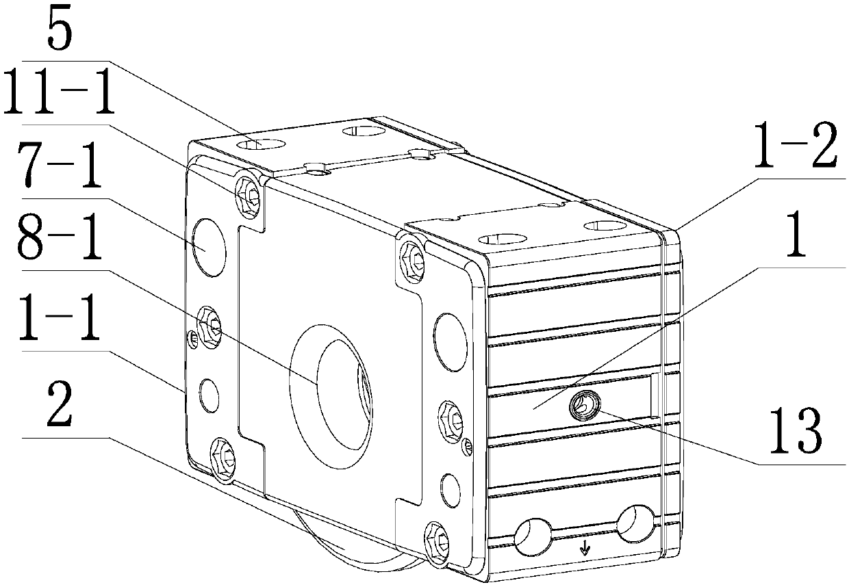 Light aluminum alloy wheel box