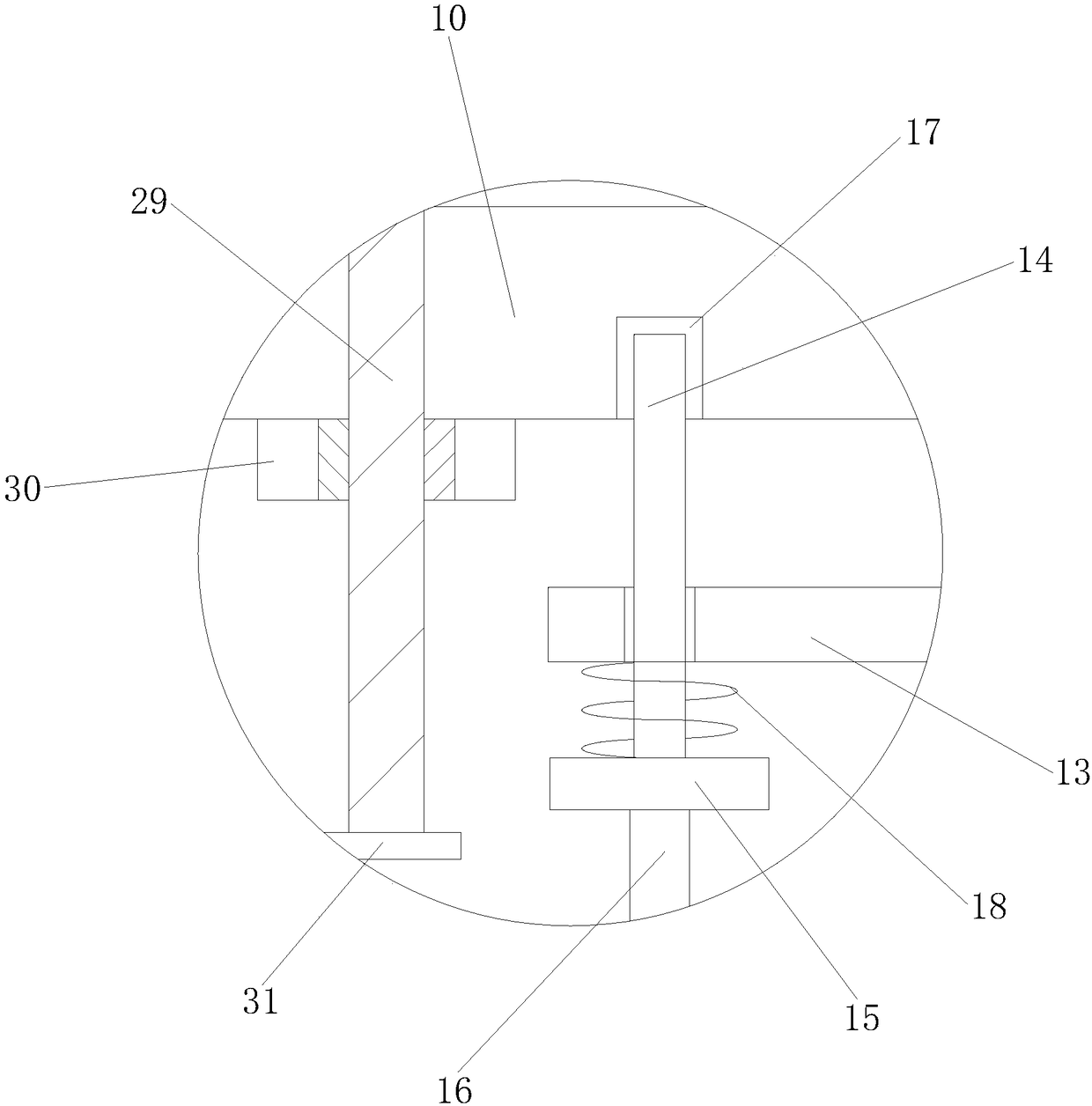 Hydraulic machine facilitating work height adjustment