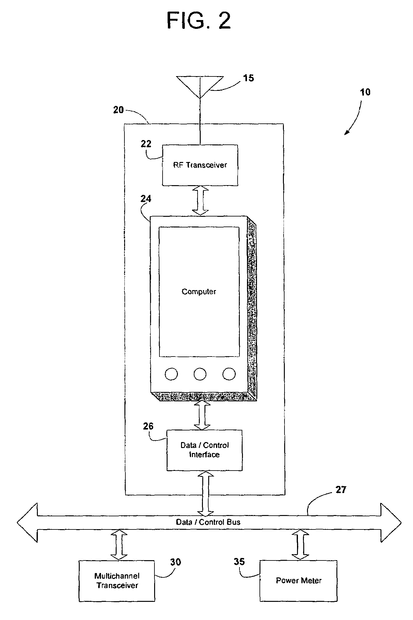 Electrical power metering system