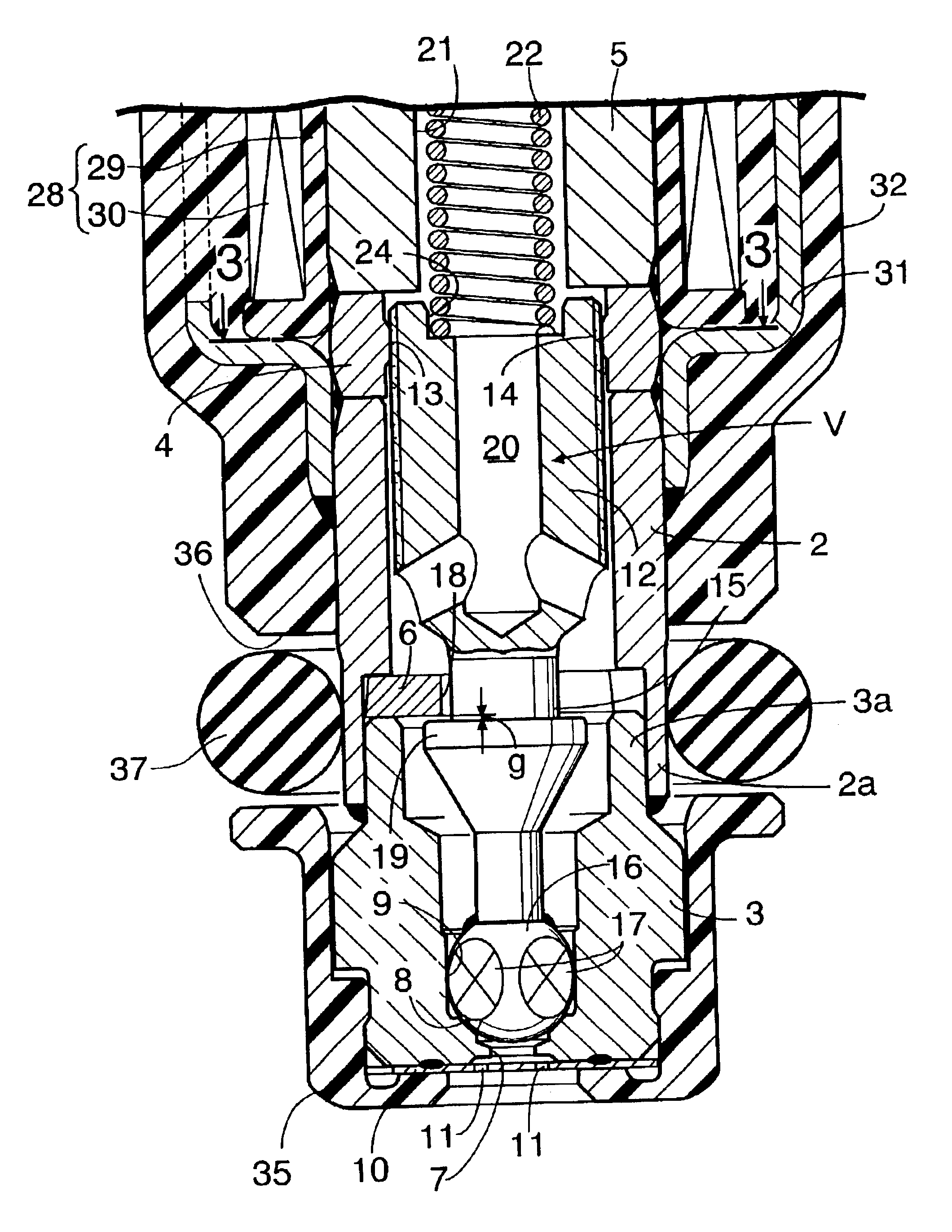 Electromagnetic fuel injection valve