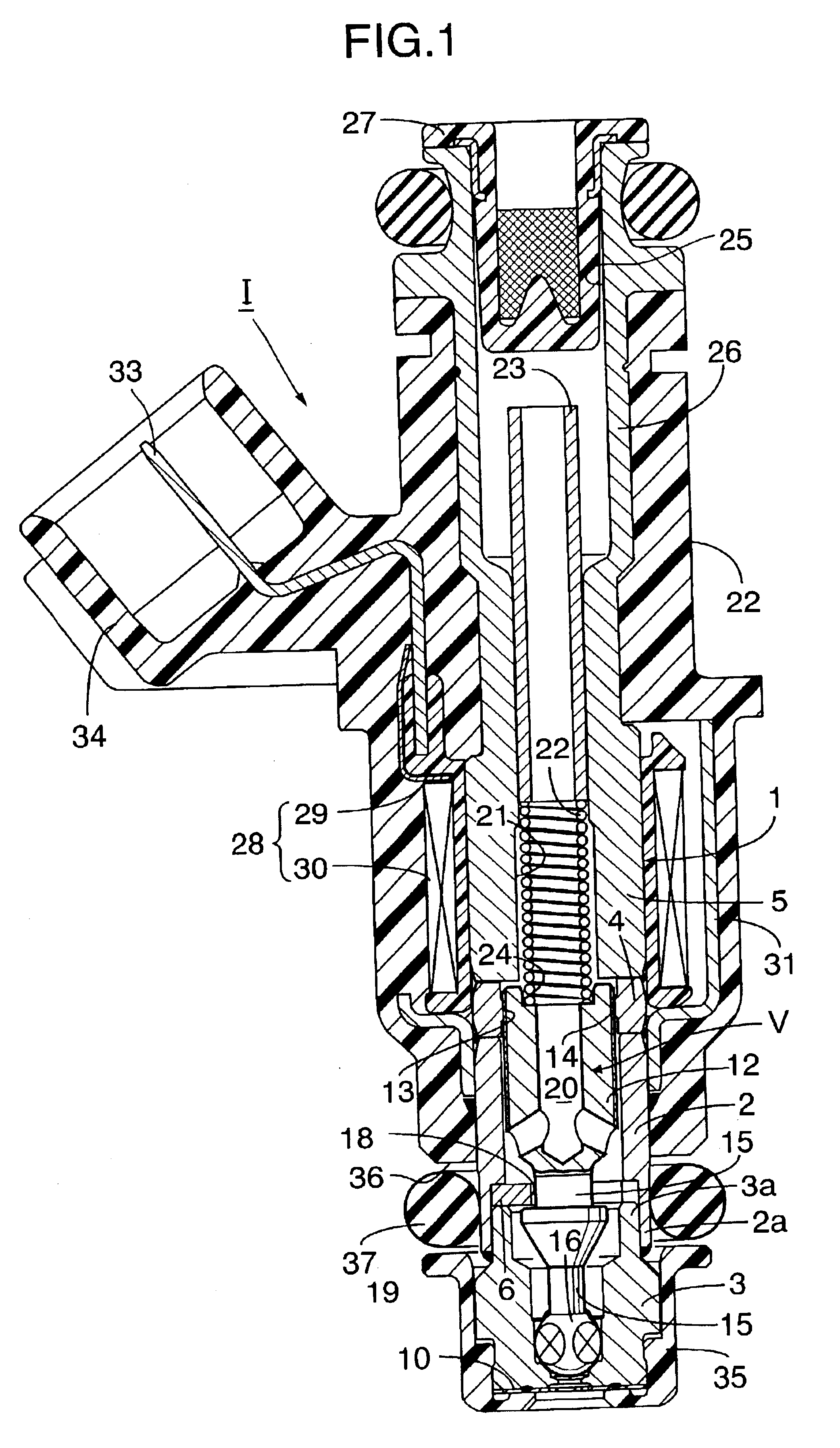 Electromagnetic fuel injection valve