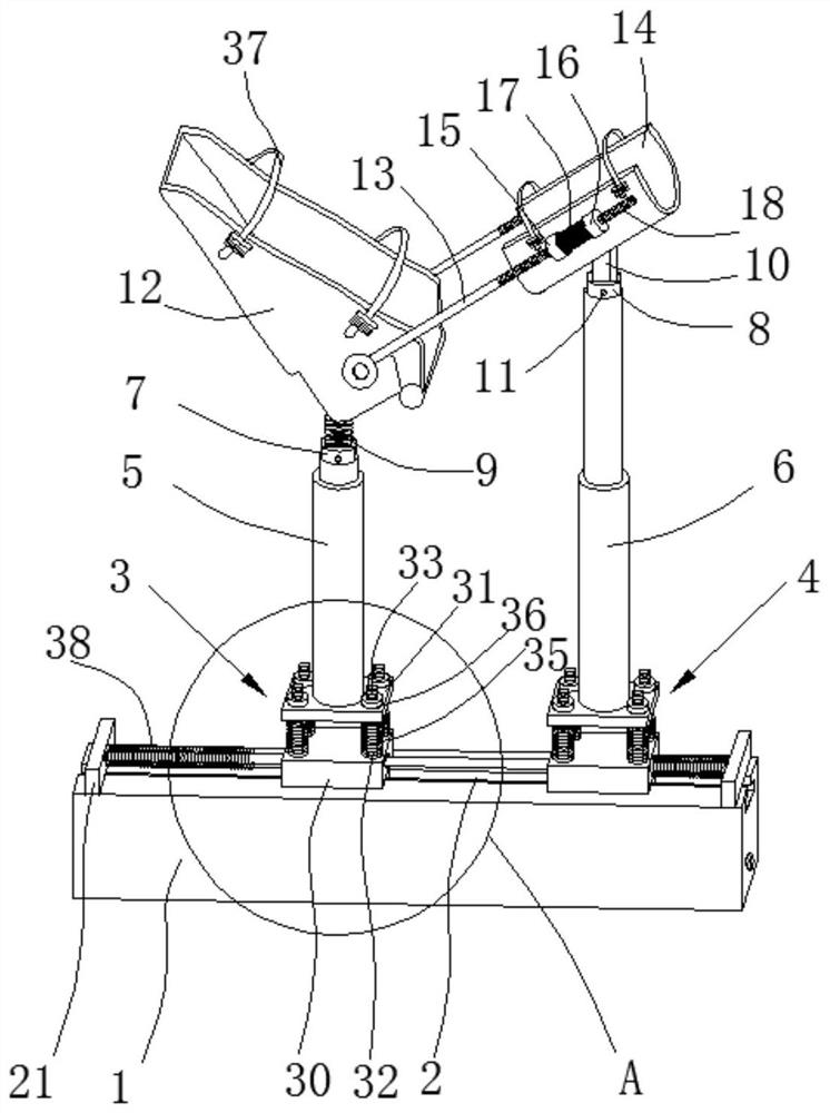 A functional exercise device for orthopedic knee joint surgery