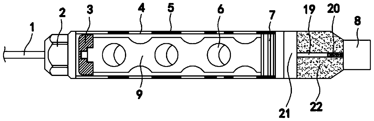 Novel composite perforating gun