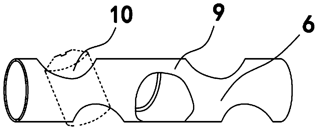 Novel composite perforating gun