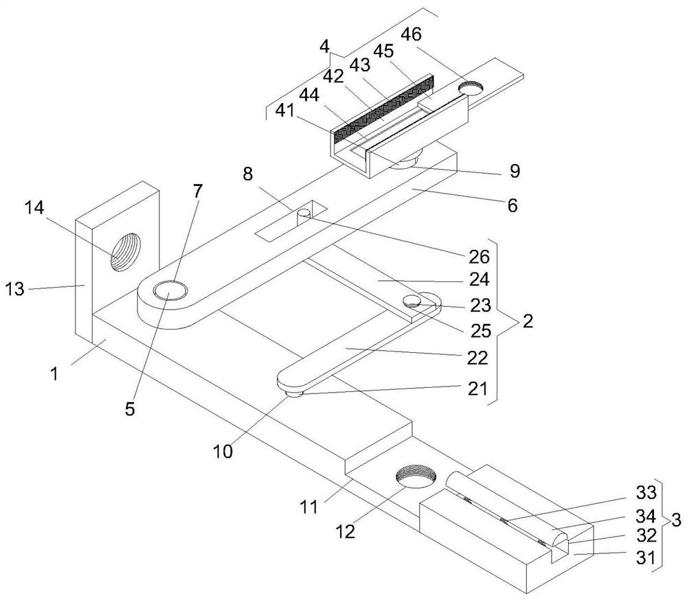 Corrosion-resistant invisible hinge for aluminum alloy doors and windows