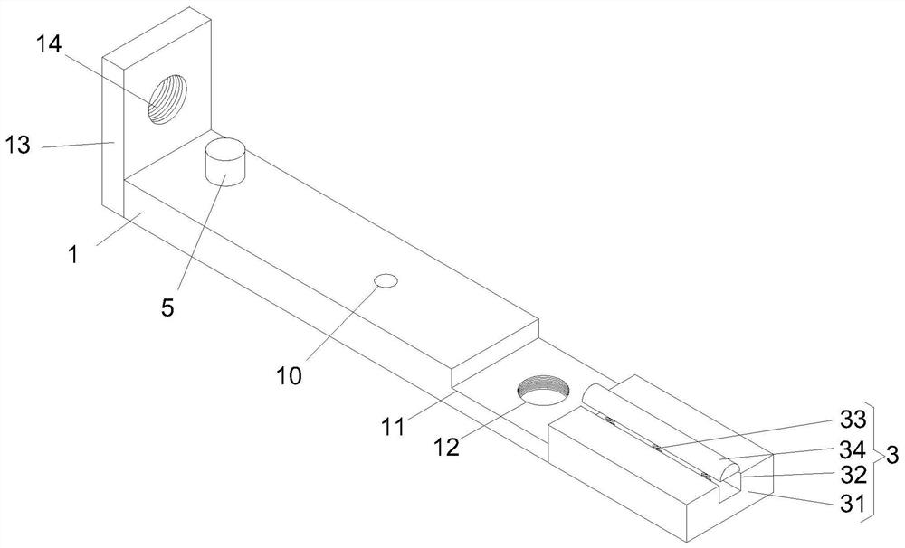 Corrosion-resistant invisible hinge for aluminum alloy doors and windows