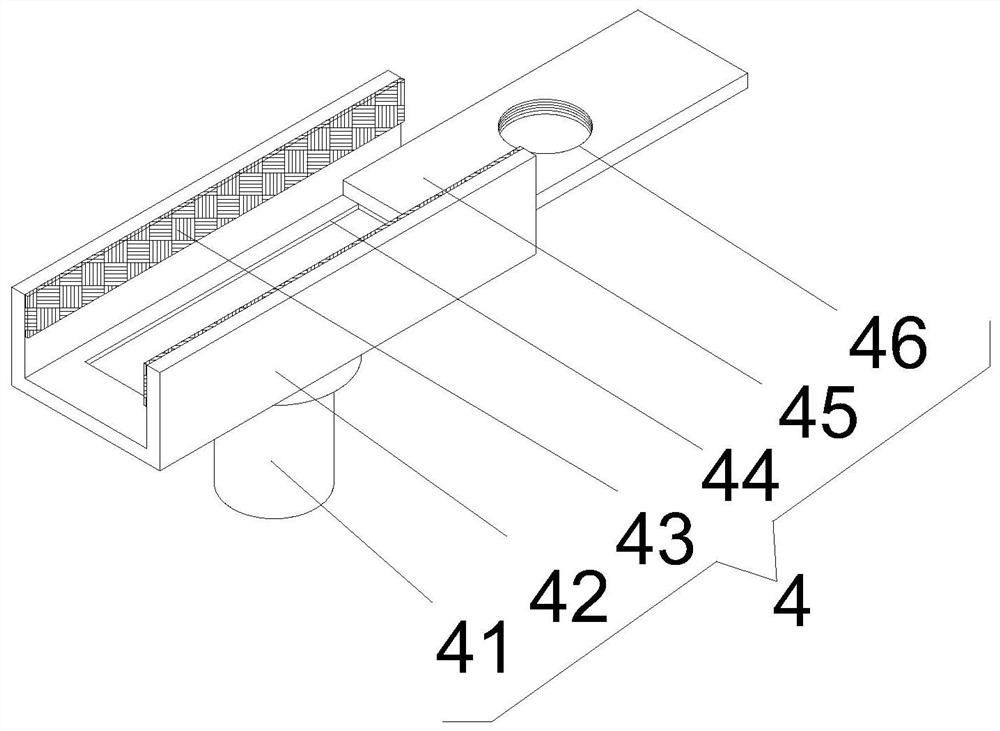 Corrosion-resistant invisible hinge for aluminum alloy doors and windows