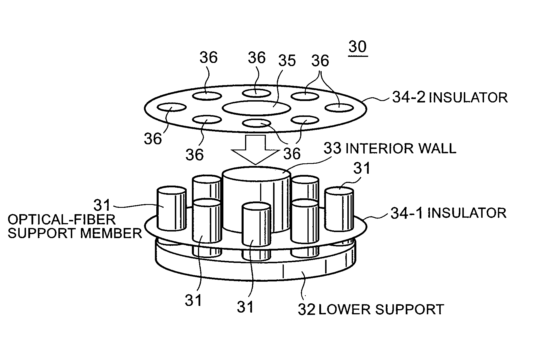 Method and apparatus for adjusting loss caused by optical fiber curvature, and optical transmission system using the same