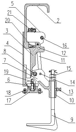 Unenclosed carriage roof