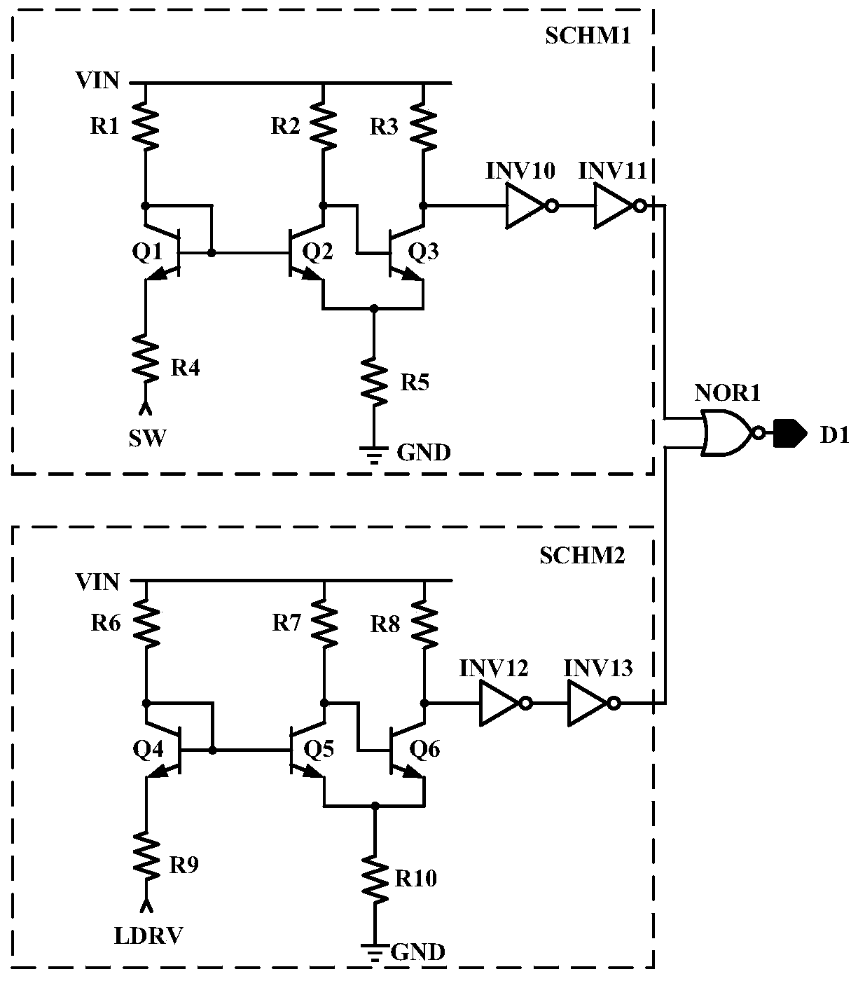 Predictive dead time generating circuit