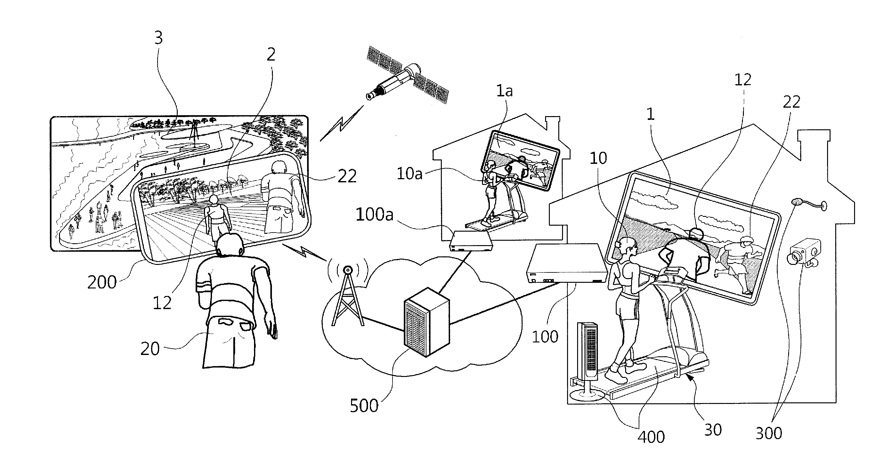 Metaverse client terminal and method for providing metaverse space capable of enabling interaction between users