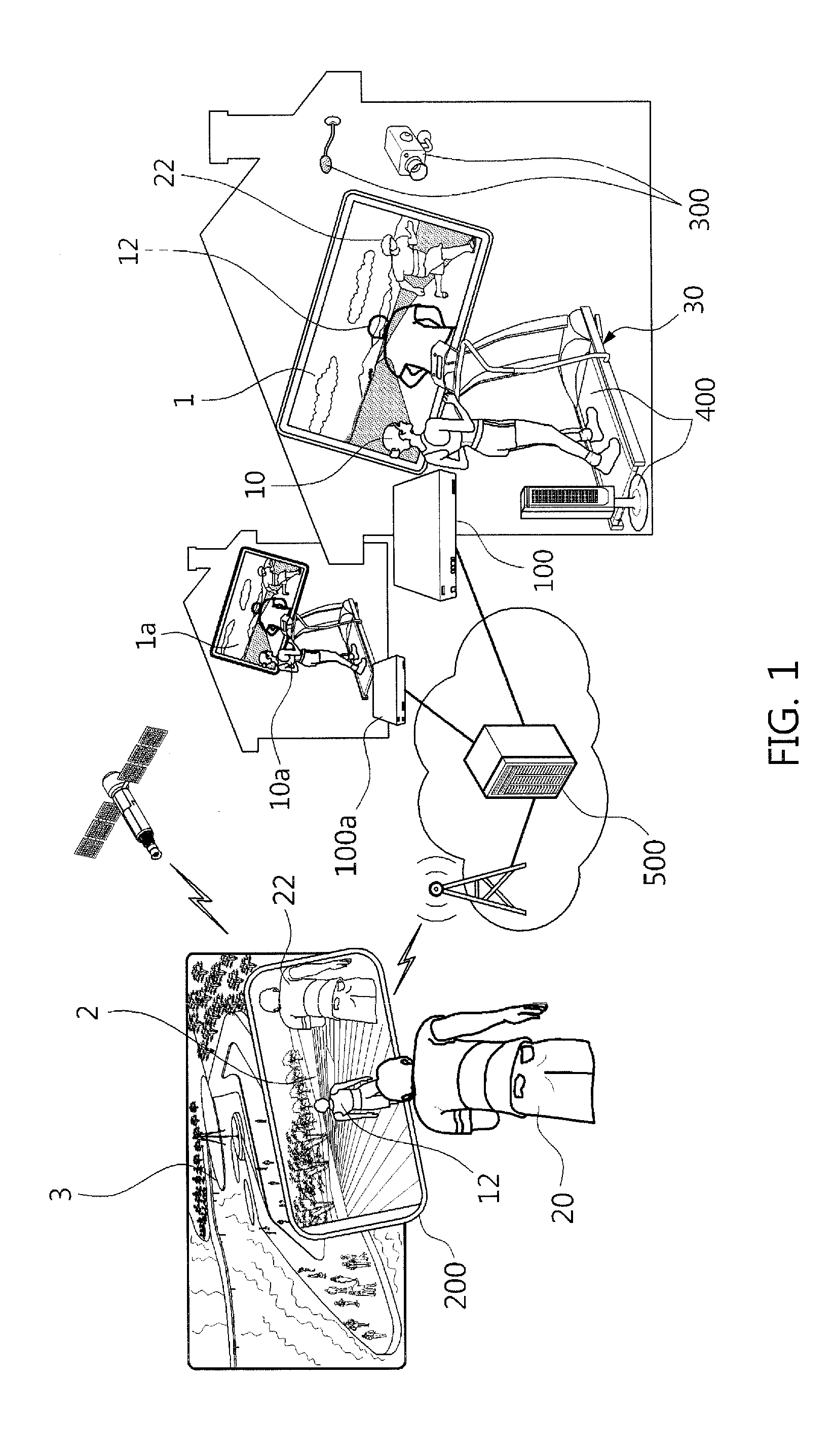 Metaverse client terminal and method for providing metaverse space capable of enabling interaction between users