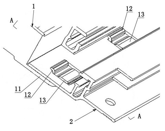 Mounting structure for skylight rear drainer and skylight glass run of automobile