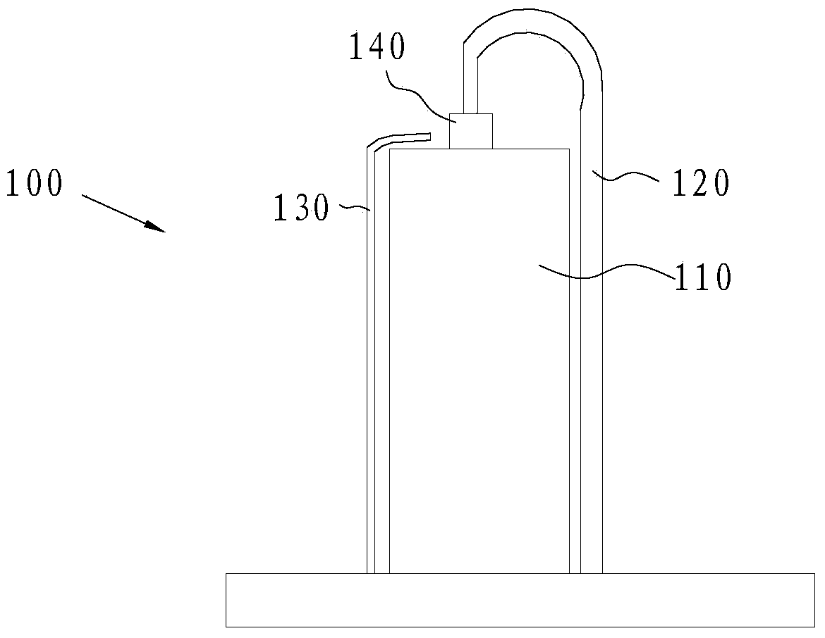 Method and device for correcting temperature of thermal mechanical analyzer tensile fixture