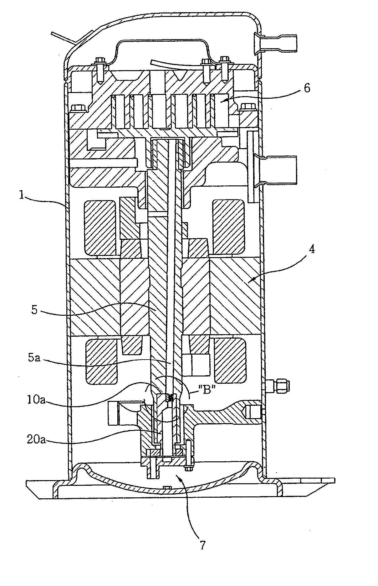 Apparatus for controlling quantity of feeding oil of inverter compressor