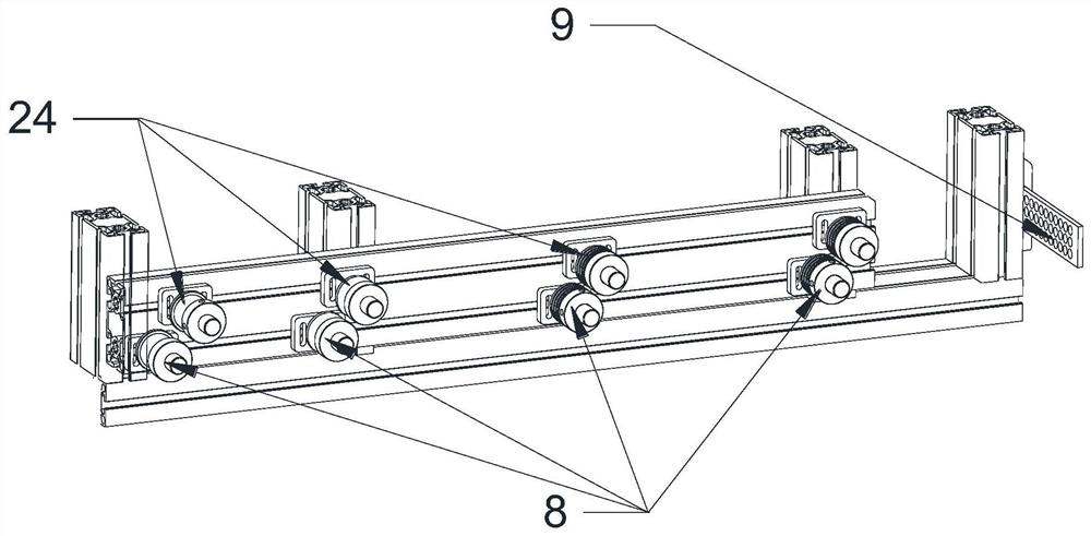 Device for preparing impregnated yarn by one-step method