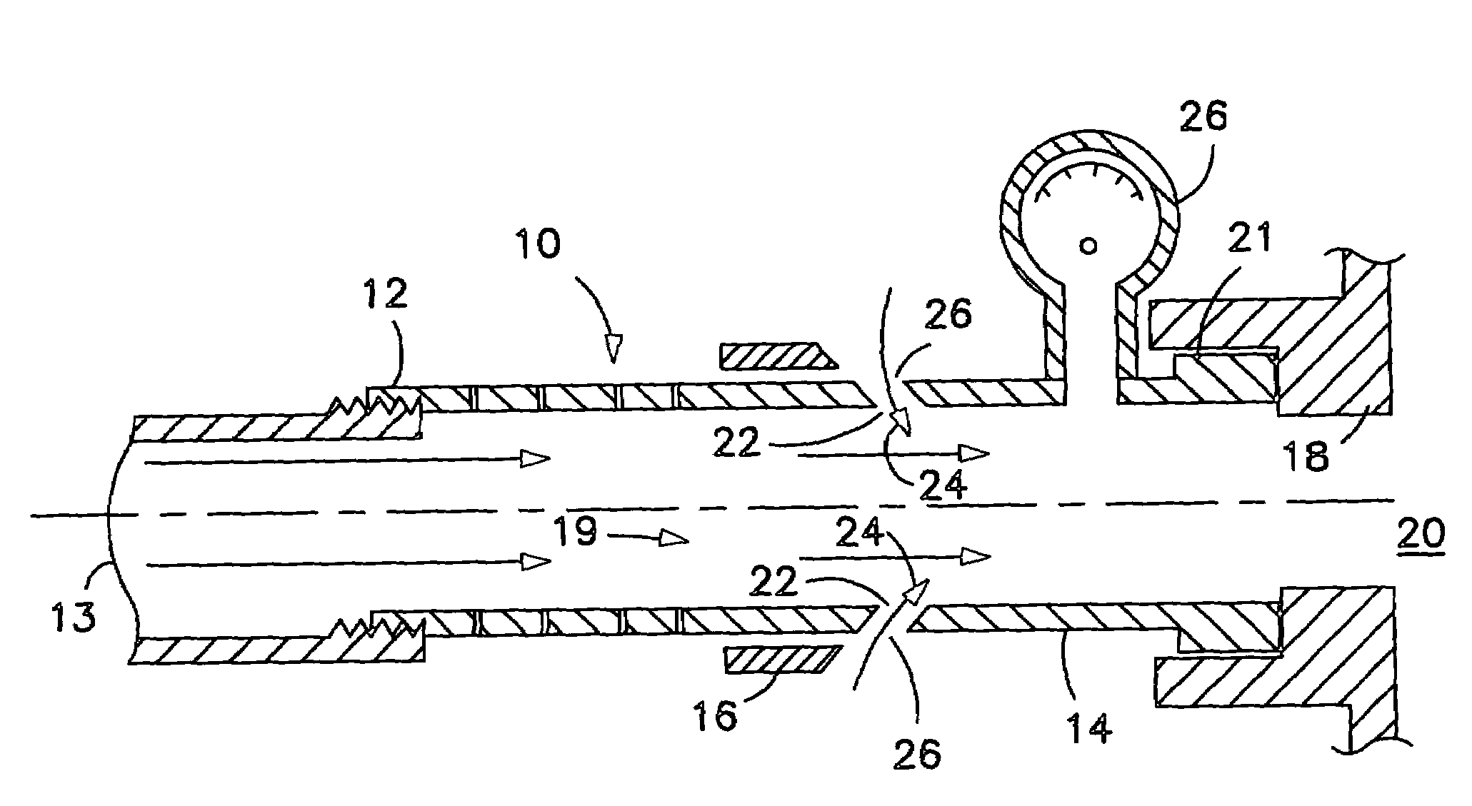 Valve for speed filling a dunnage bag