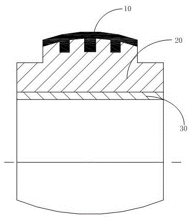 Plain bearing bush insulation structure, bearing bush and manufacturing technology of bearing bush