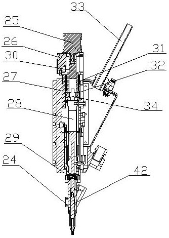 A stud welding equipment with self-adaptive stud height