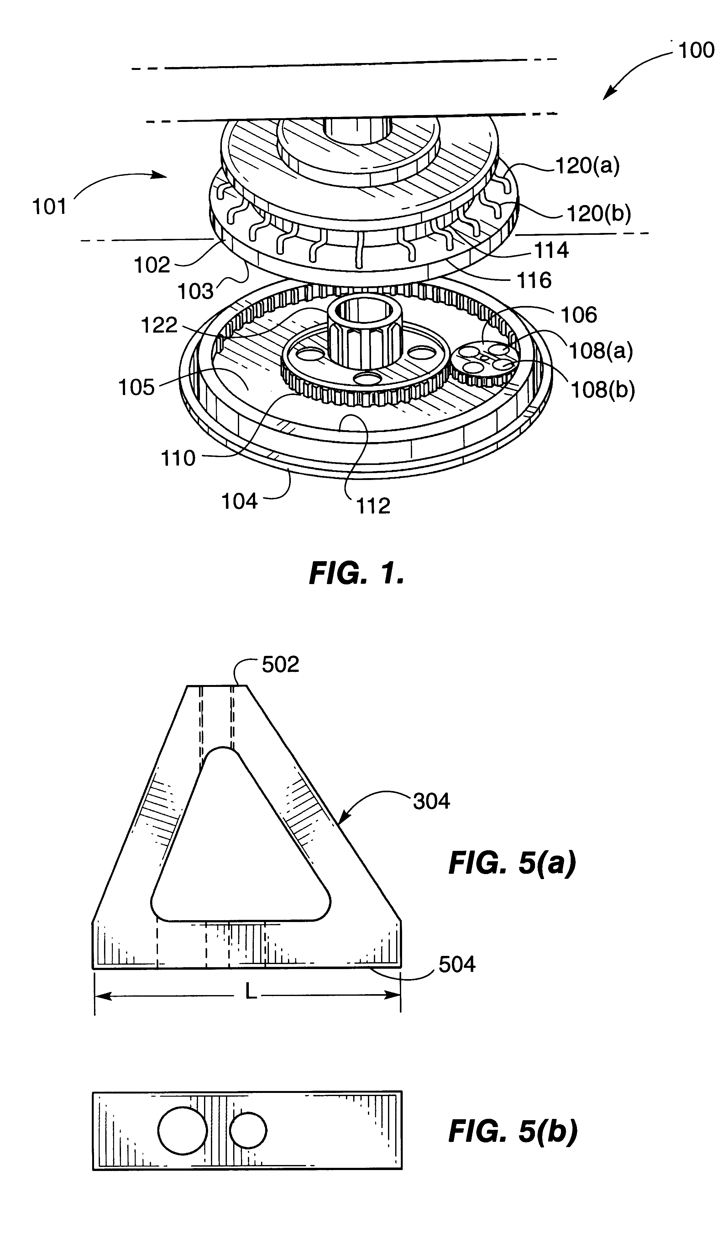 Apparatus for polishing using improved plate supports