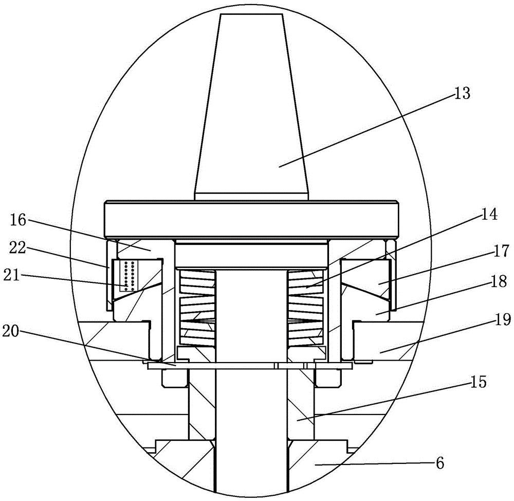 A gear hobbing fixture for clamping multiple large ring gear parts