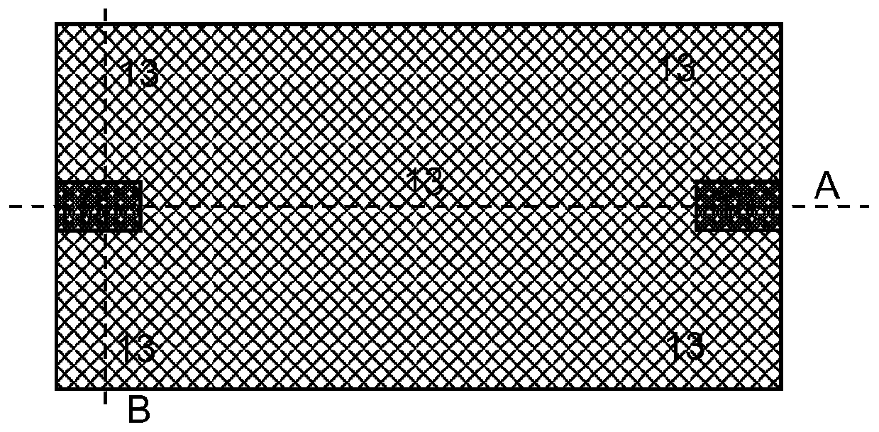 Barrier regulated H-shaped gate-controlled bidirectional tunneling transistor and manufacturing method thereof