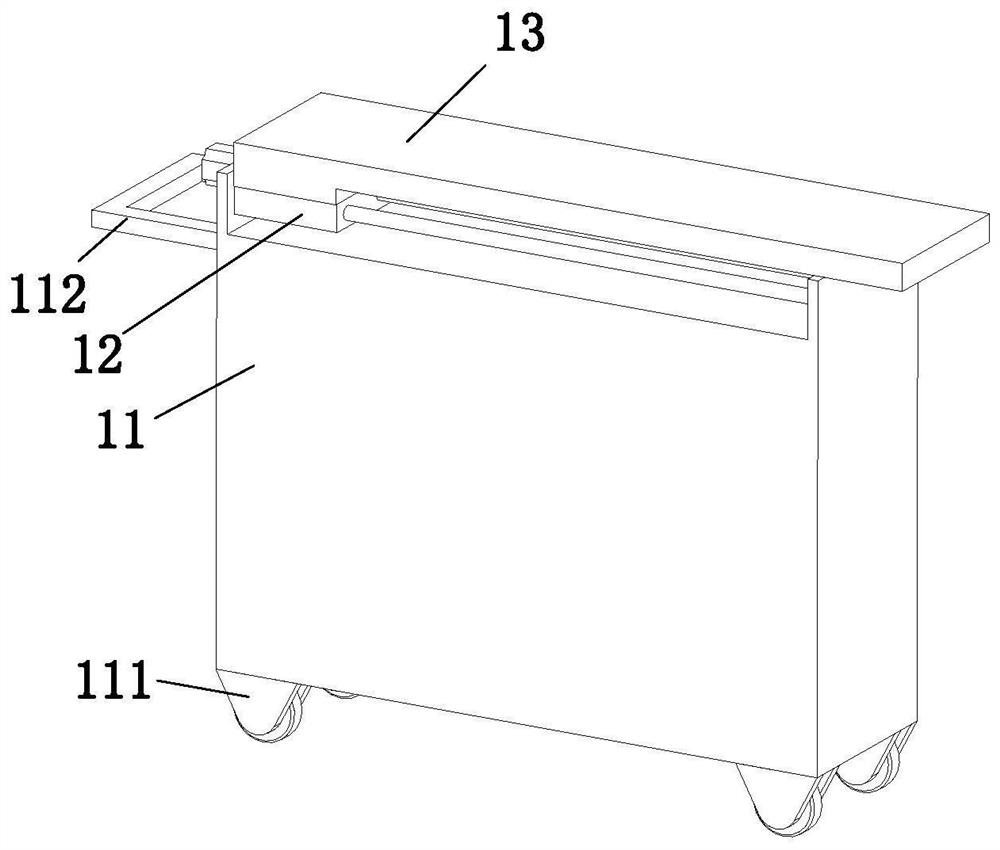 A wooden door handle automatic installation equipment