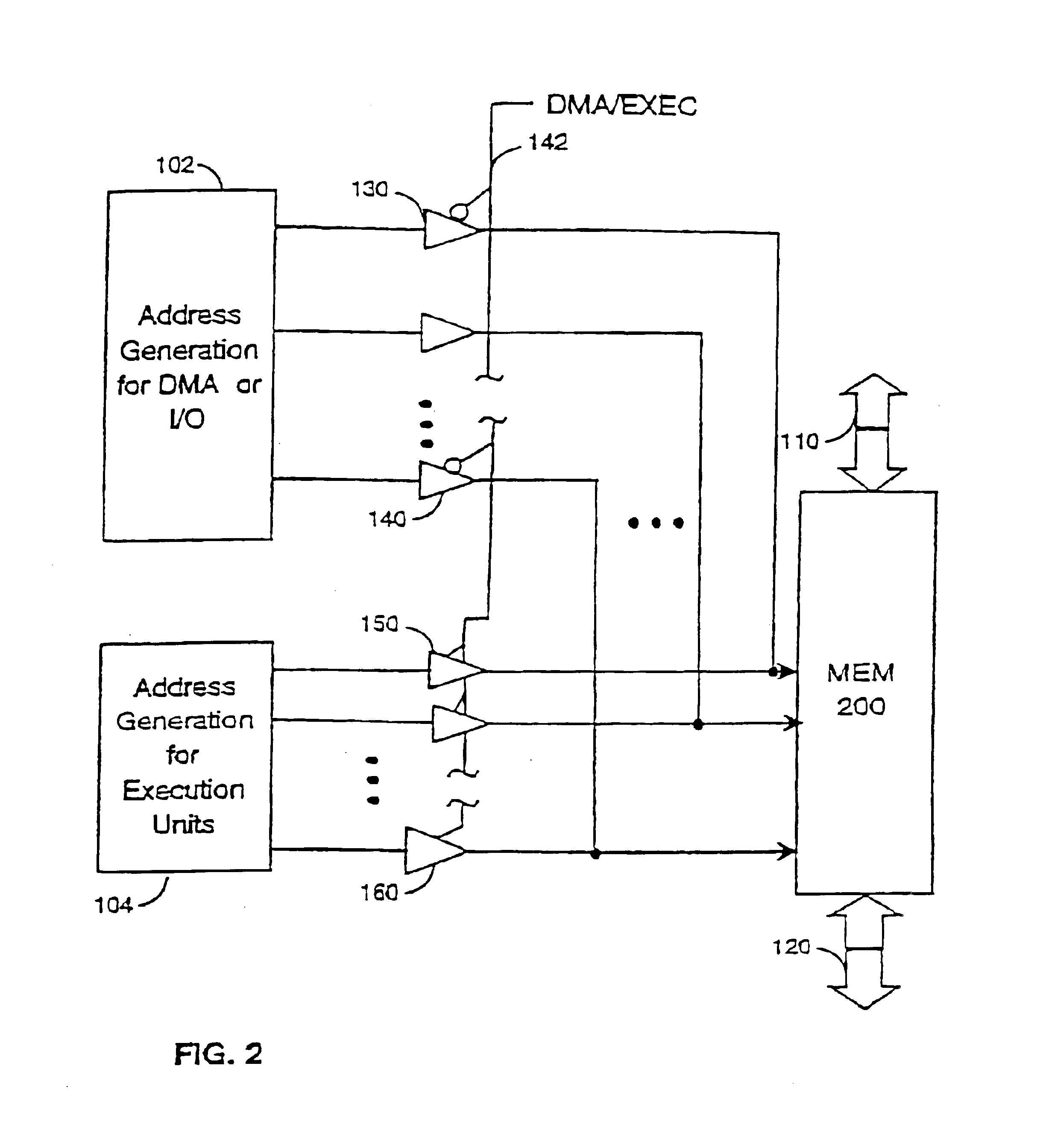 Tightly coupled and scalable memory and execution unit architecture