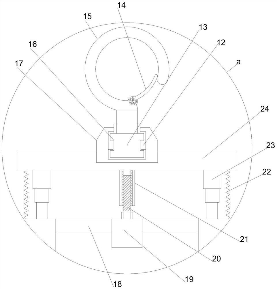 An embedded heat dissipation structure led corn lamp