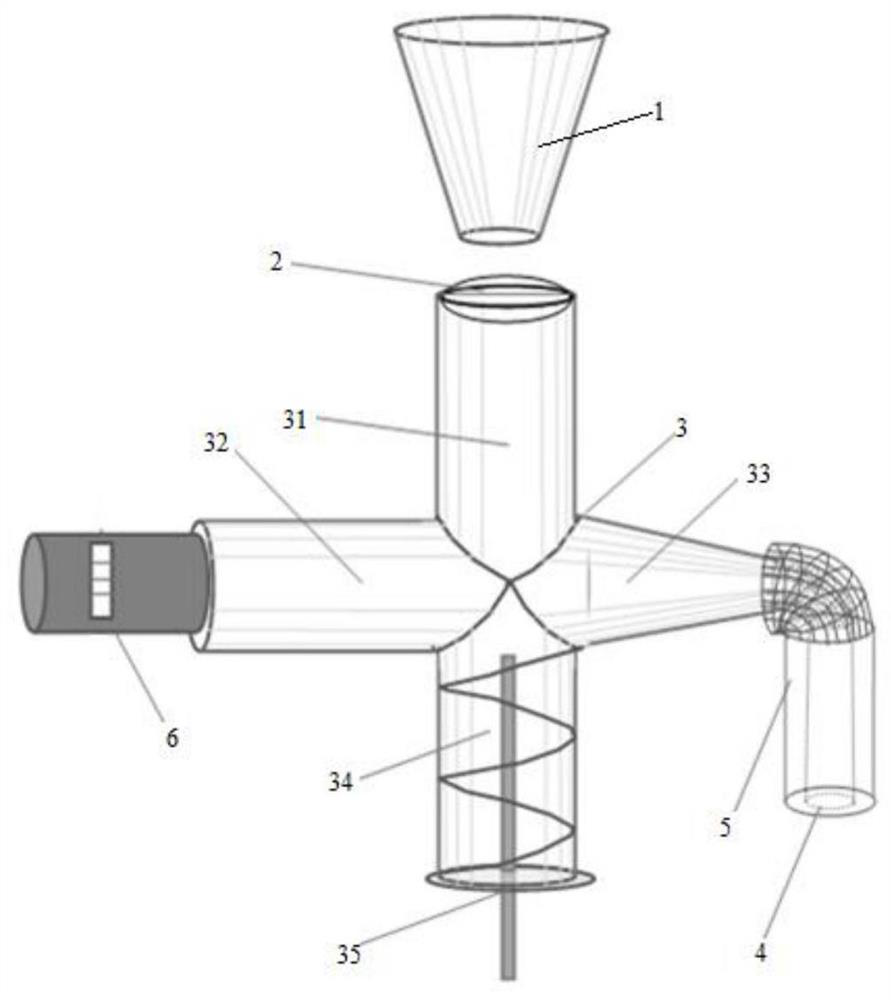 Method for trapping substances in flue gas by using high-temperature distillation method