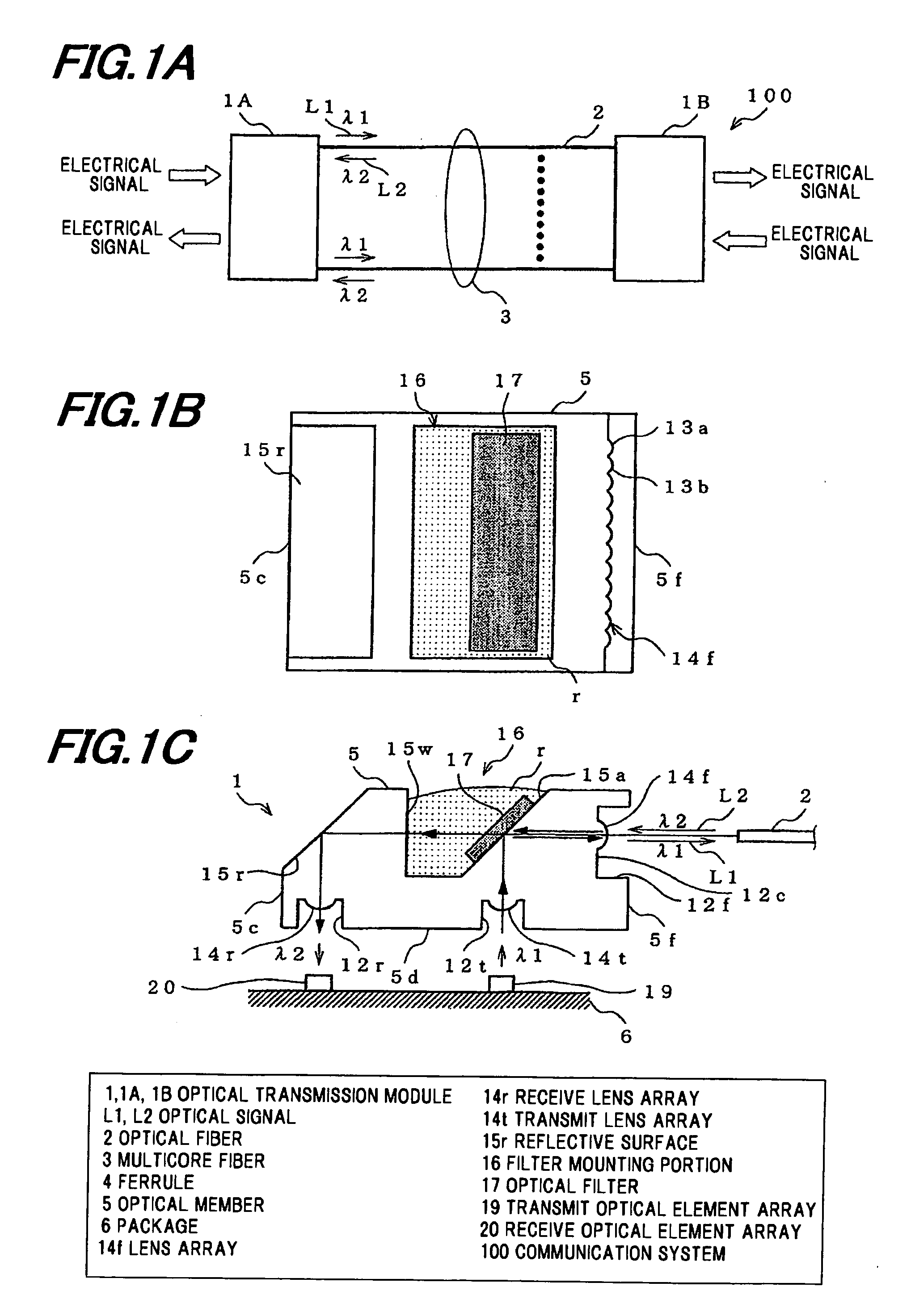 Optical transmission module and optical patch cable