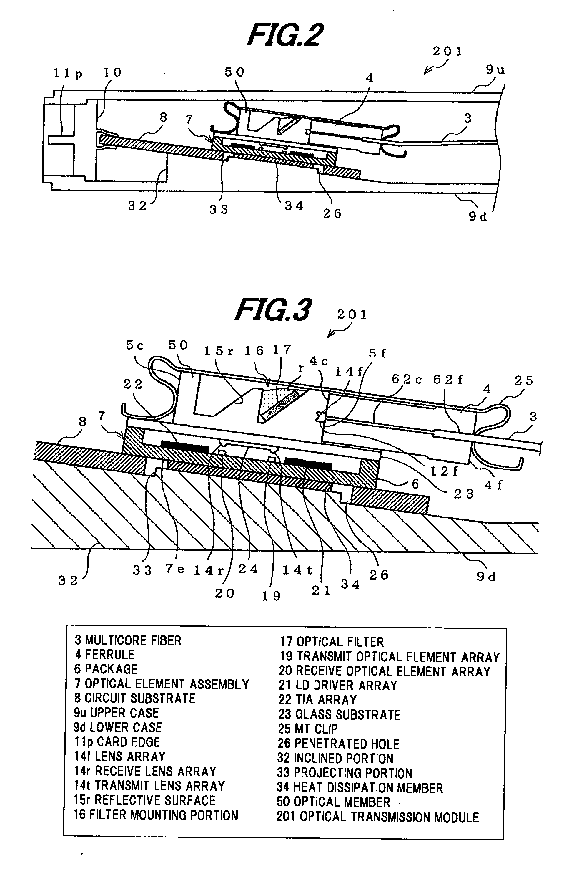 Optical transmission module and optical patch cable