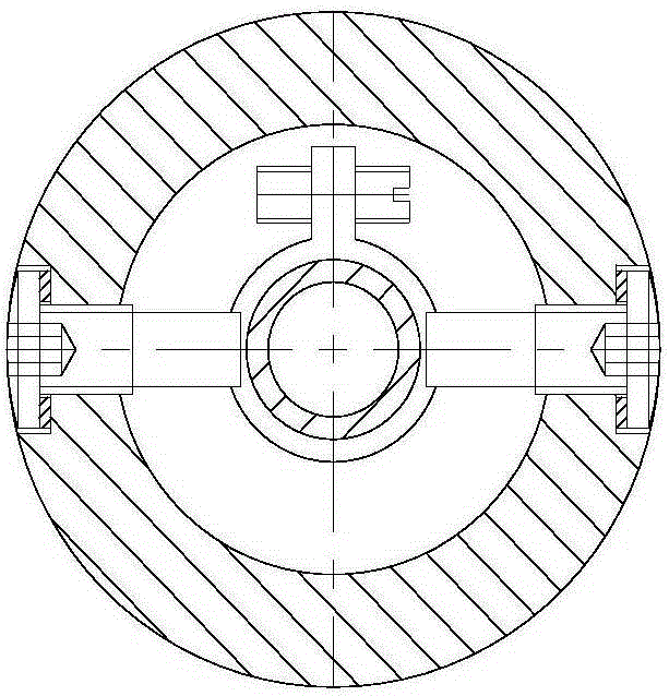 Central water tube gasifying and coal mining device