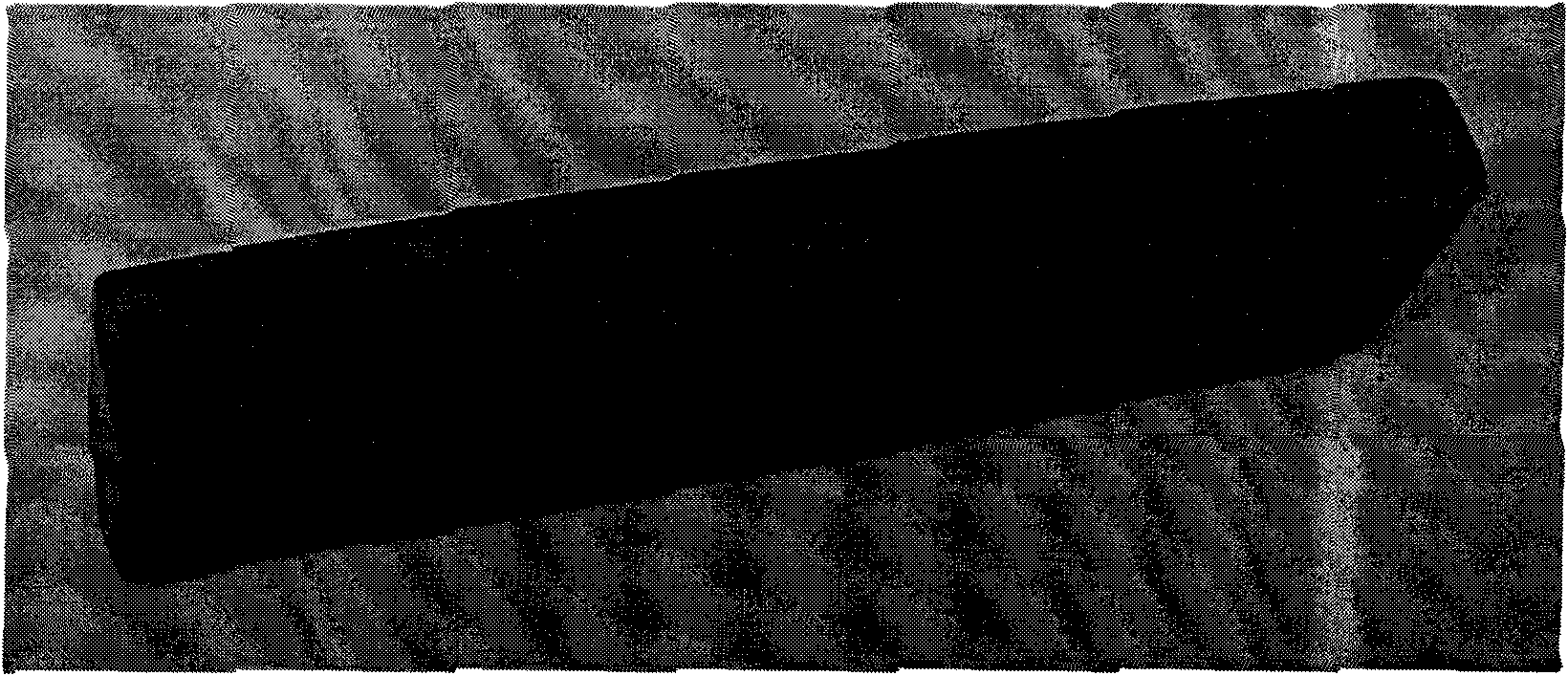 Polystyrene imitating padauk composite material and preparation method thereof