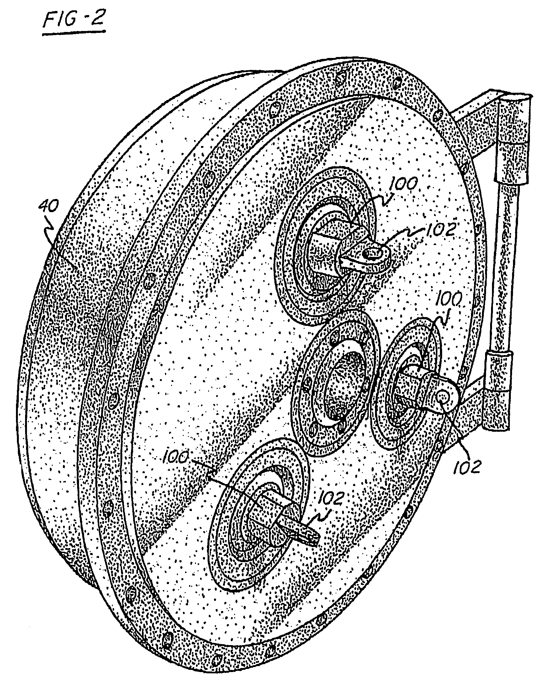 Self-aligning and actively compensating refiner stator plate system