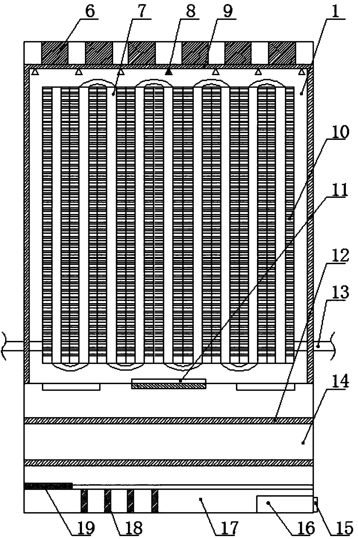 Multifunctional heat supply cabinet