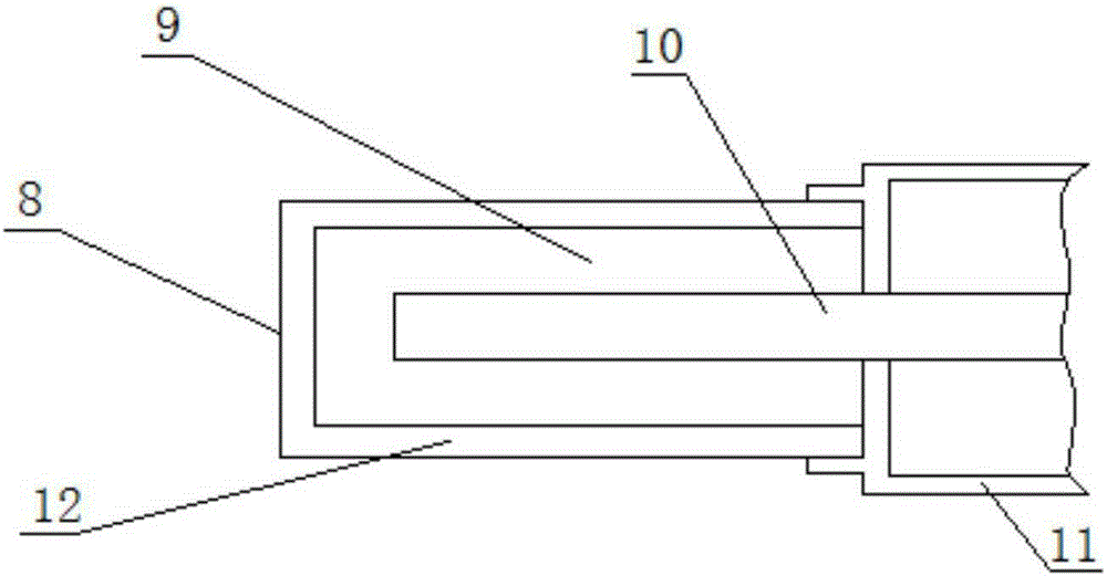 Disk-type solar concentrator focusing plane energy flow density measuring method and measuring device