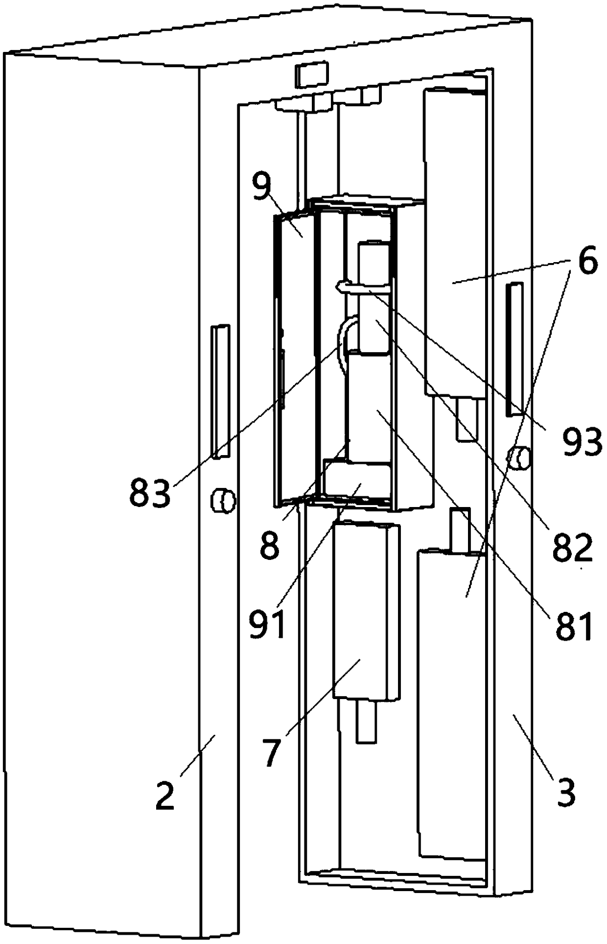 Gate type radioactivity monitoring and identification system