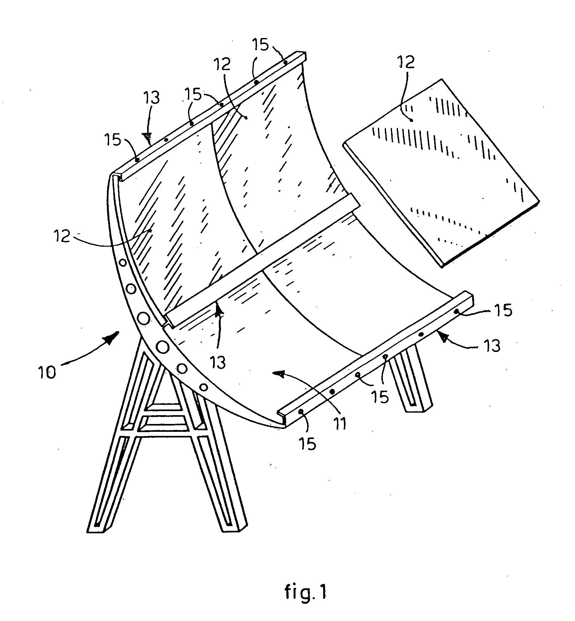 Support structure for solar plants