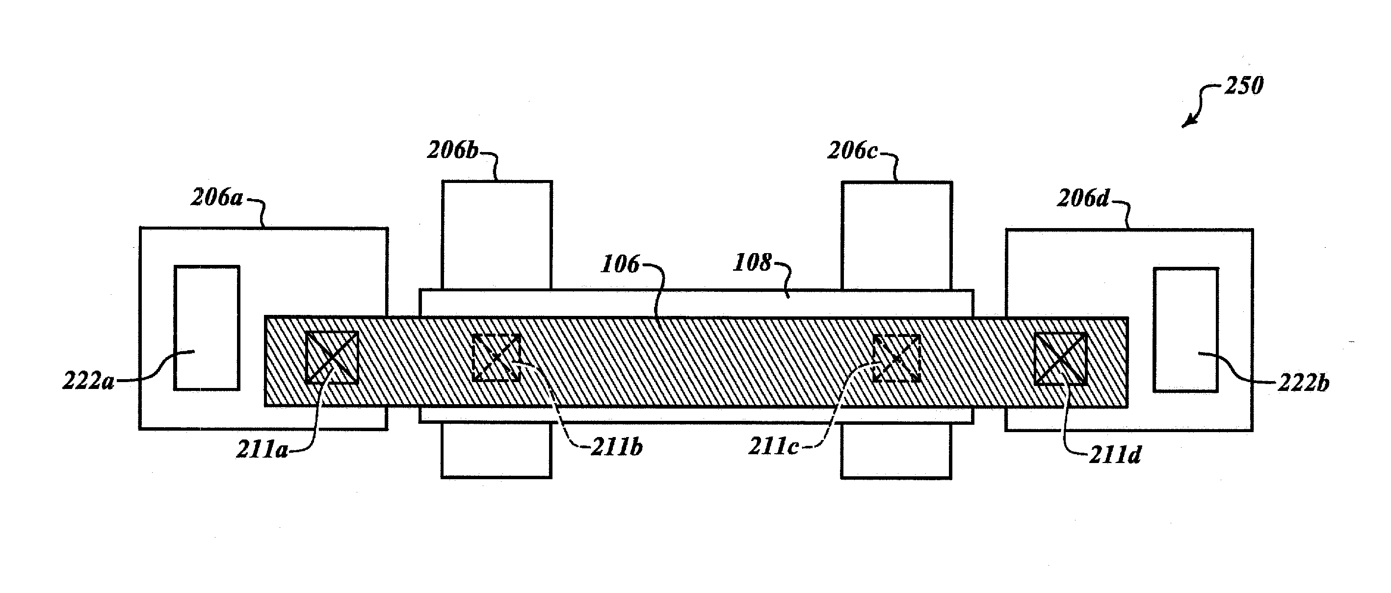 Vialess integration for dual thin films - thin film resistor and heater