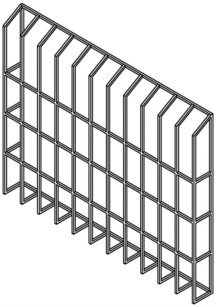 A bay window type anti-theft net for preventing children from falling