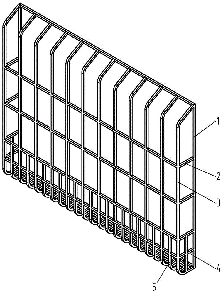 A bay window type anti-theft net for preventing children from falling