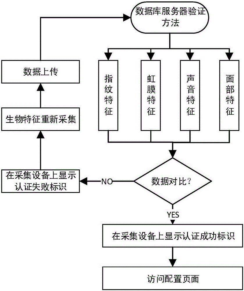 Insurance risk management and control method based on biometric identification technology