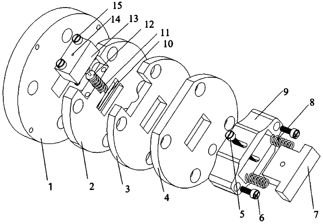 Waveguide temperature-sensitive bolometer device