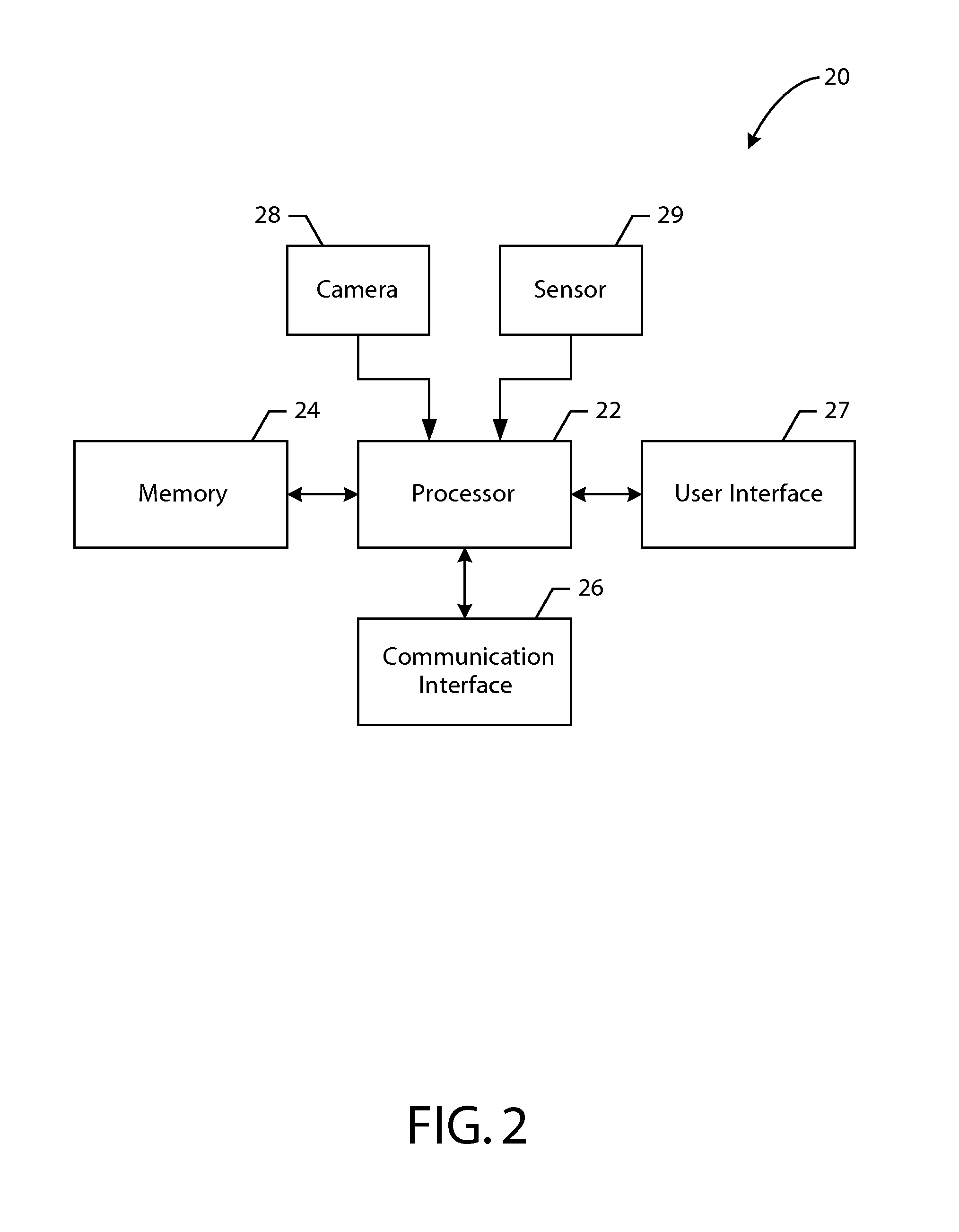 Method and apparatus for augmenting an index generated by a near eye display