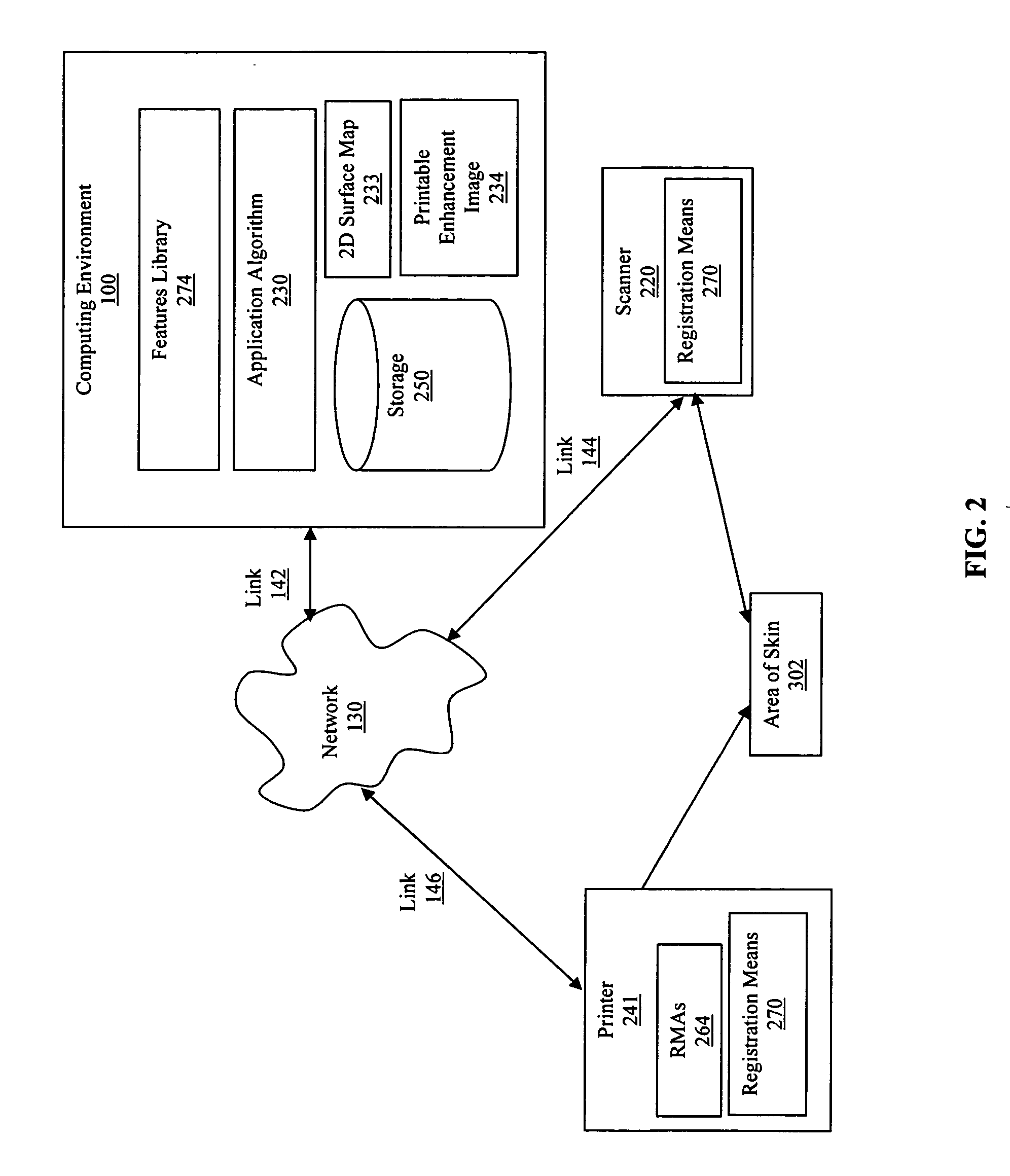 System and method for medical monitoring and treatment through cosmetic monitoring and treatment