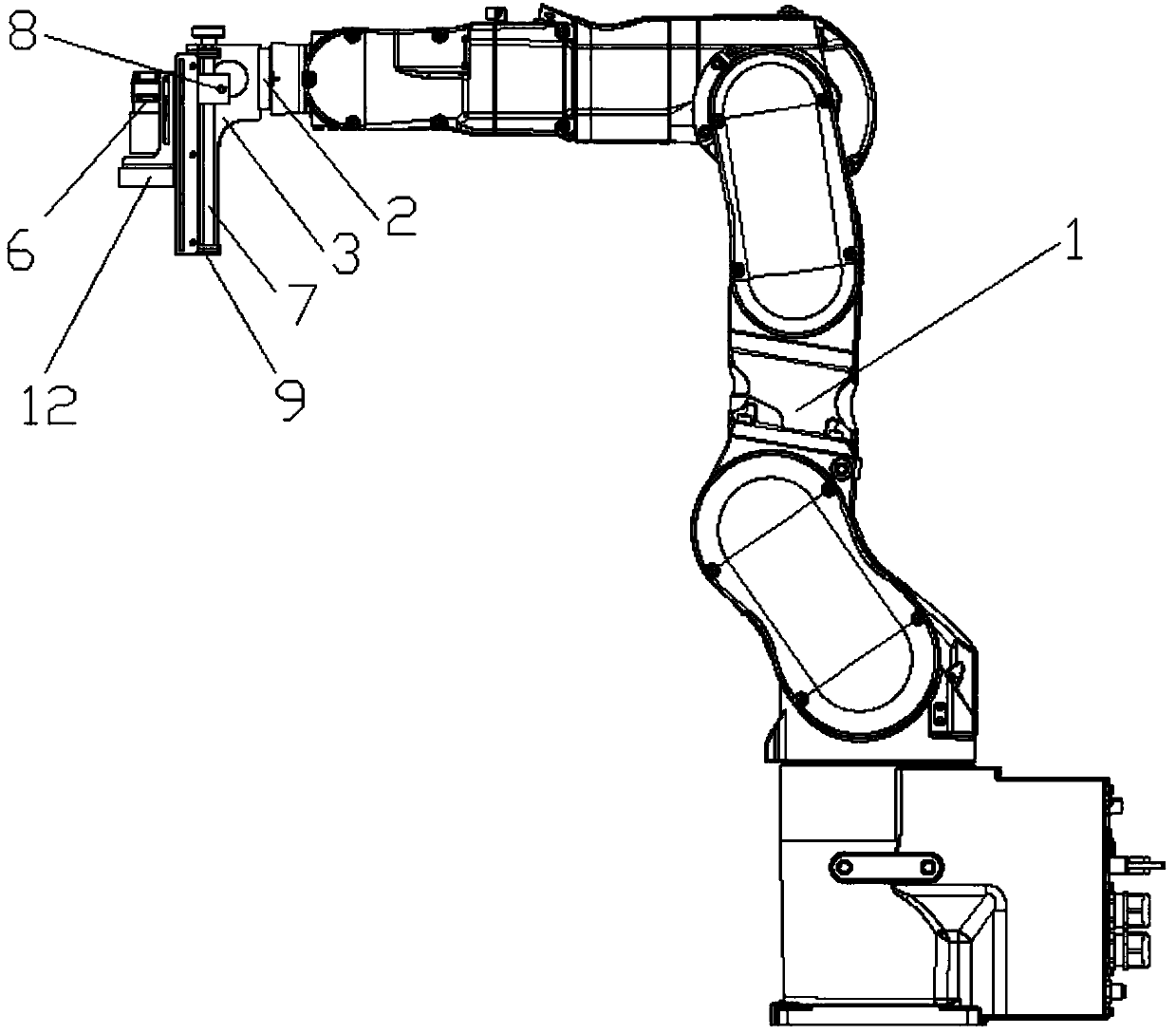 Movable type positioning detection device