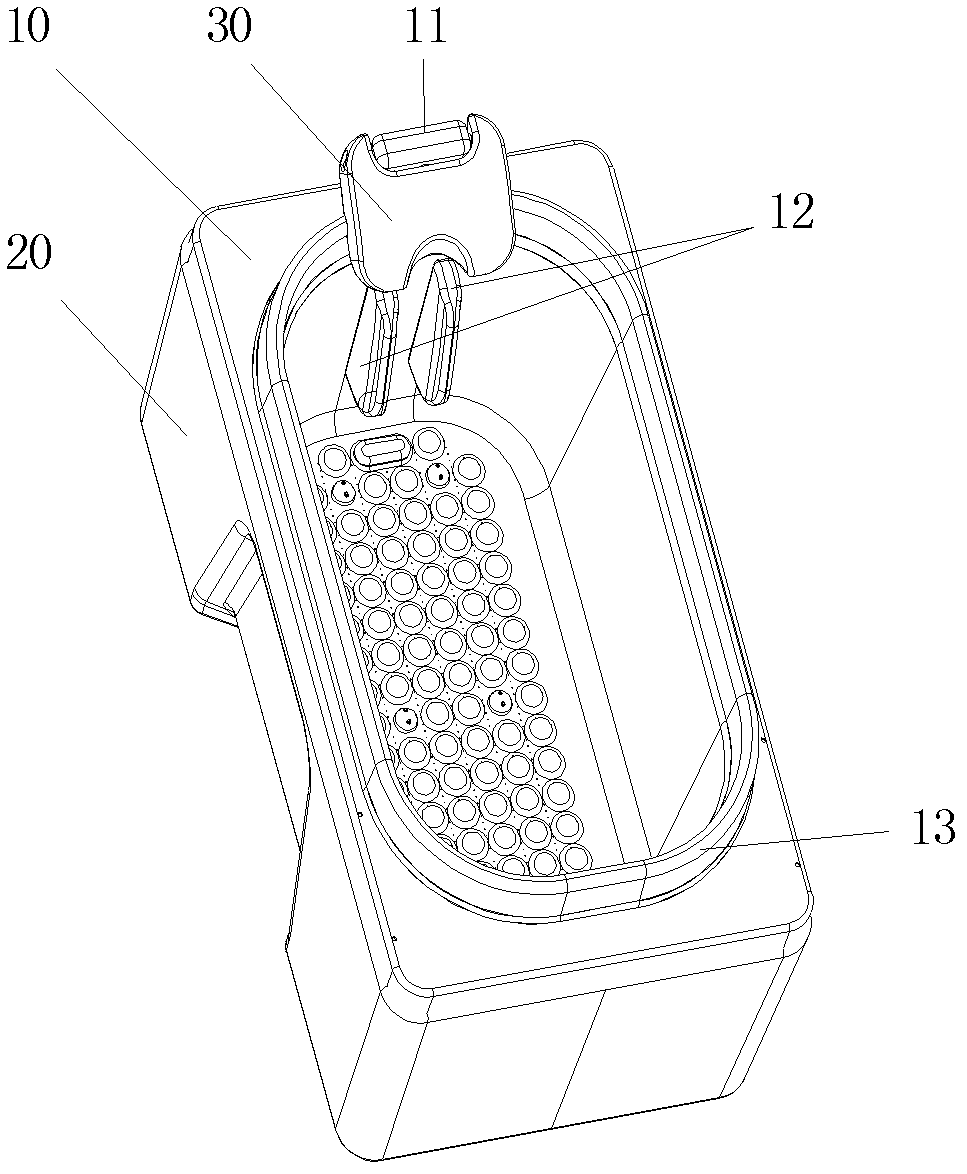 Ultrasonic bathtub