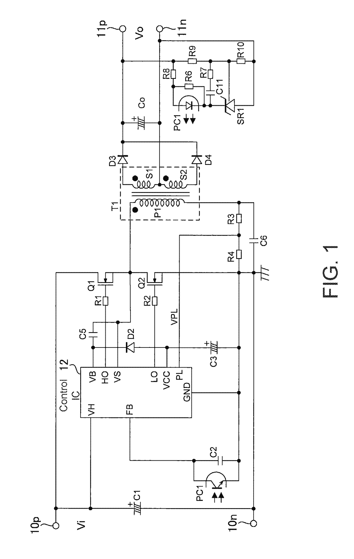 Switching power supply device