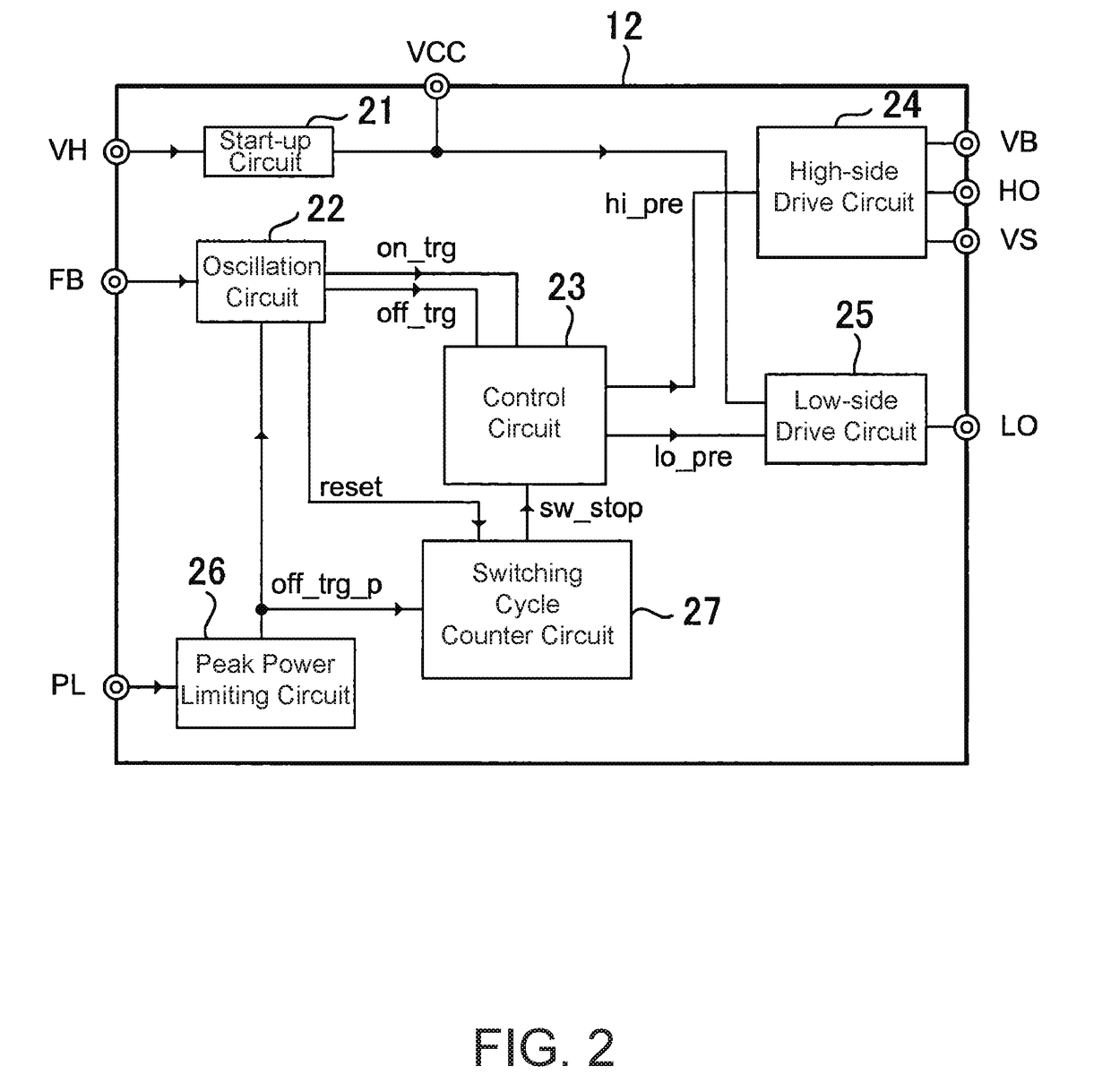 Switching power supply device